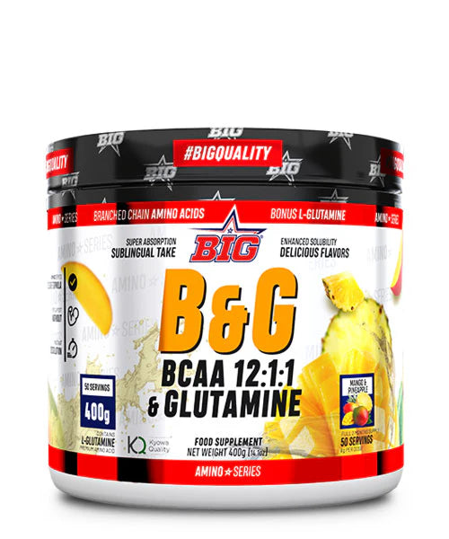 B&G® - BCAAS 12:1:1 con glutamina
