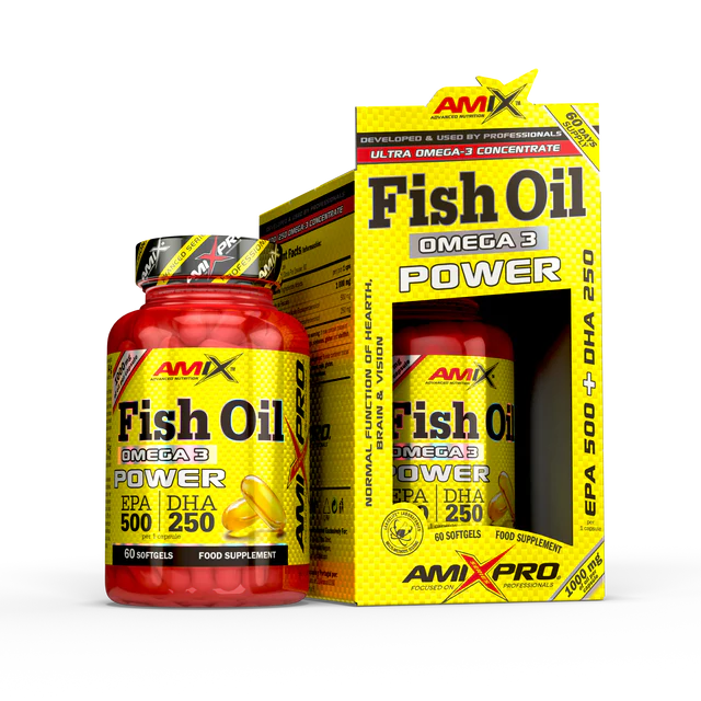 FISH OIL OMEGA 3 POWER 60 CAPS