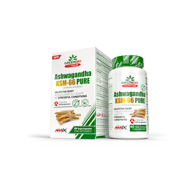 GREENDAY®PROVEGAN ASHWAGANDHA KSM-66 PURE