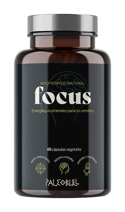 Focus – Nootrópico Natural para Claridad Mental y Rendimiento Cognitivo