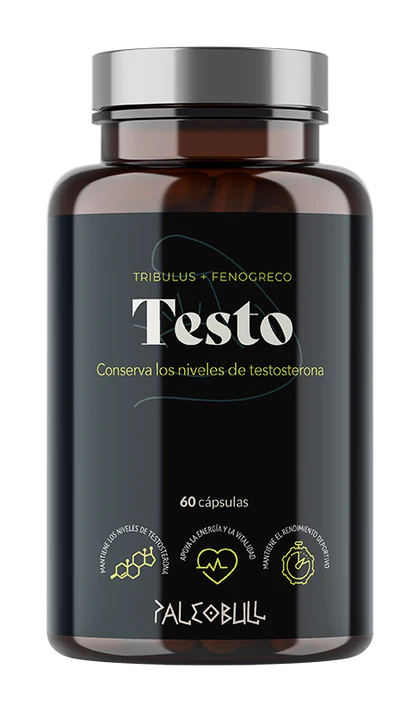 Testo – Suplemento Natural para Testosterona, Energía y Rendimiento